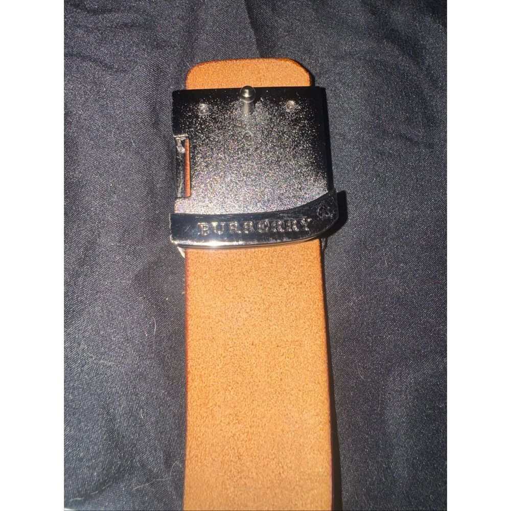 Authentic Burberry leather belt size 40/100 - Picture 4 of 12
